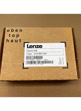 【议价】2102IBCV001 全新未开封伦茨LECOM A/B模块