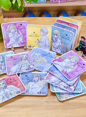 新品鬼灭之刃周边动漫密胺餐具方盘骨碟我妻善逸祢豆子杜门炭治朗