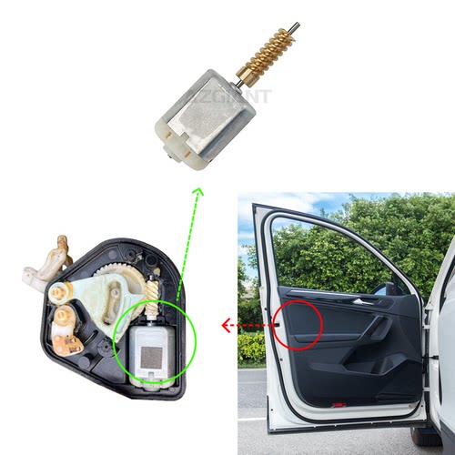 吉利全球鹰车门锁电机中控锁马达