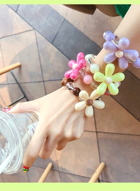 其他女亚克力无日韩花朵