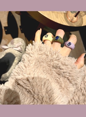 green精致夏天亚克力树脂宝石