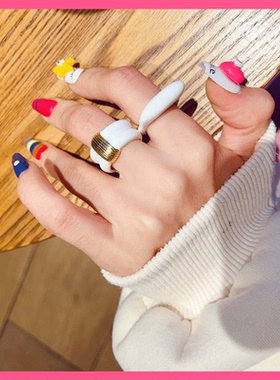 戒指diyoujzqit滴油该段日韩女