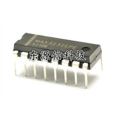 原装正品 MAX3232CPE MAX3232EPE 直插DIP16 RS-232收发器IC