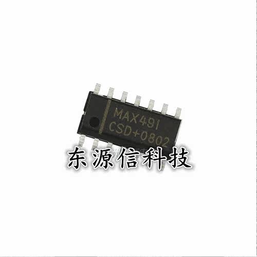 全新 MAX491CSD MAX491ESD MAX491 收发器IC 贴片SOP-14