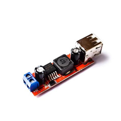 双USB输出9V/12V/24V/36V转5VDCDC车载充电3A降压稳压模块