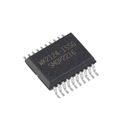 全新正品 WK2124-ISSG WK2124 贴片SSOP-20  SPI扩展4个串口