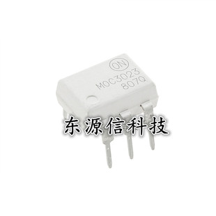 MOC3023 原装进口 DIP-6 光耦合器双向可控硅驱动器 MOC3023SR2M