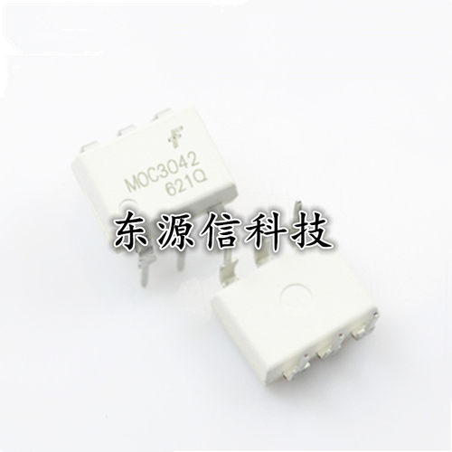 全新原装 MOC3042 MOC3042M 光电耦合器 直插DIP-6 FSC仙童 进口