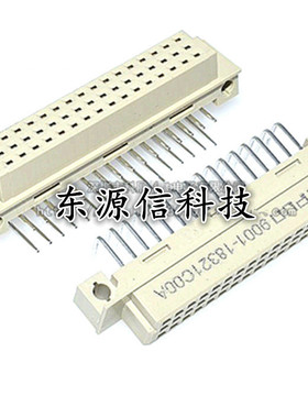 欧式插座 232 弯针母座 2*16P 32P 9001-18321C00A 2.54MM 连接器