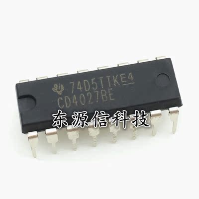 全新国产 CD4027BE CD4027 直插 DIP-16 触发器芯片