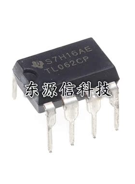 TL062CN TL062CP DIP-8 原装ST 二路低功耗 JFET输入 运算放大器