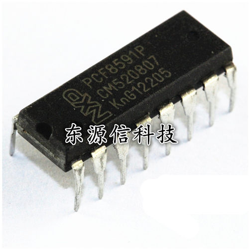 直插芯片 PCF8591P 8位模数/数模转换器 DIP-16