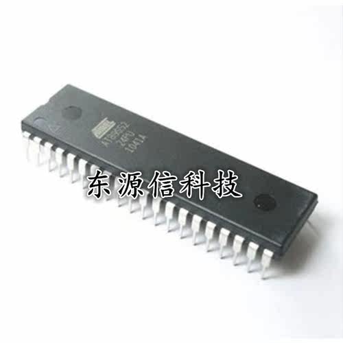 全新原装 AT89S52-24PU 89S52-24PI DIP-40 单片机 8位闪存控制器