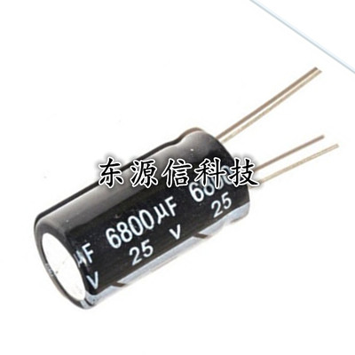 25v6800uf 6800uf25v 全新正品铝电解电容 规格：16*31
