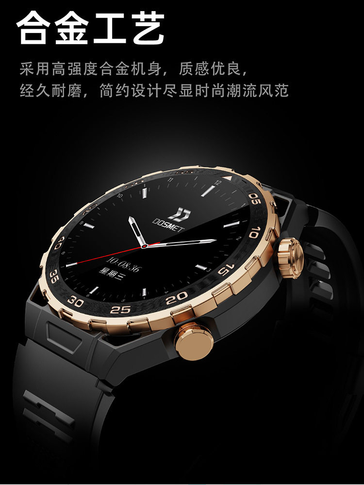 X1(OnWear Pro)Ai开源鸿蒙OS海思deepseek微信APP下载GPS智能手表