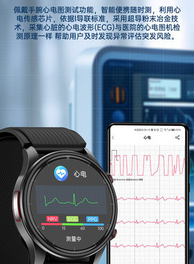 P700示波法血压体温血氧多运动睡眠血脂尿酸心率呼吸率智能手表