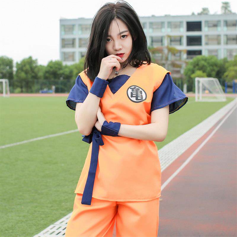 七龙珠 孙悟空衣服 动漫cosplay服装 龟仙人 功夫服 赛亚人服装