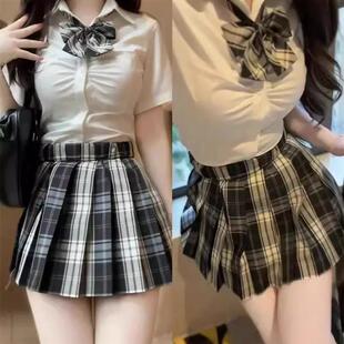 黑板报jk制服伦敦晚报日系一整套百褶半身裙女学生短袖衬衫学院风