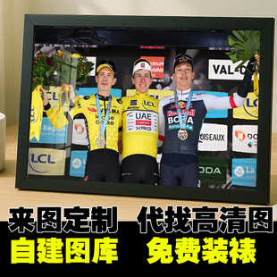 2025环多费内自行车公路壁纸墙贴波加查海报温格高环法装饰品相框