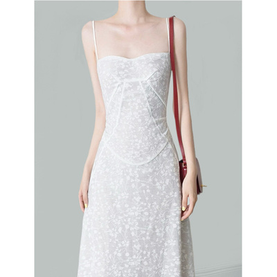 高级感气质绝美法式连衣裙