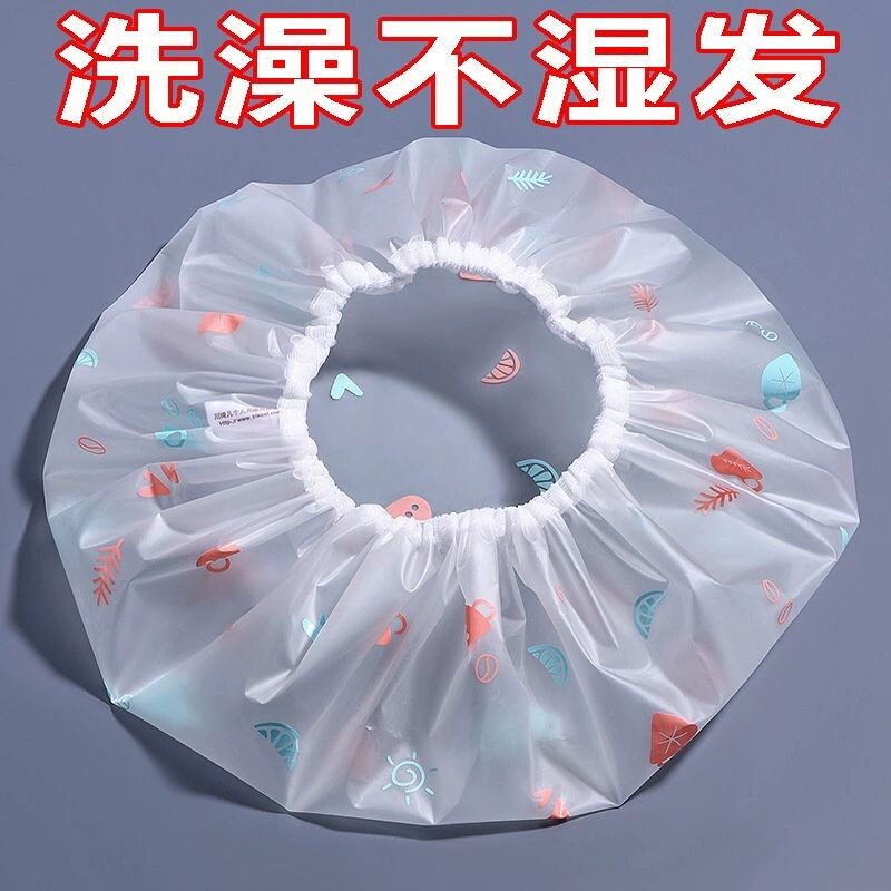 手绘浴帽防水洗澡沐浴帽子家用淋