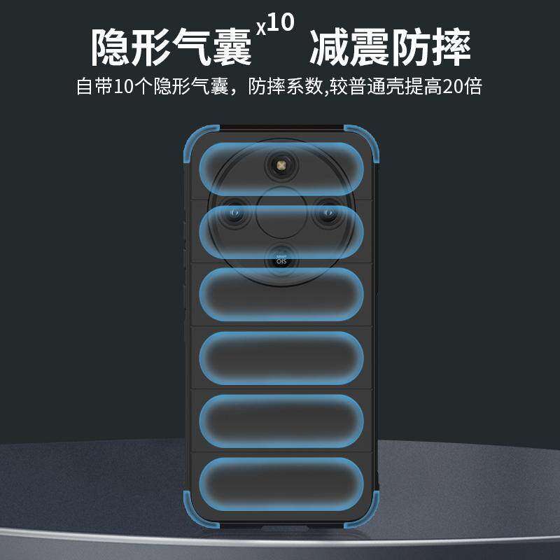 适用于华为荣耀x70手机壳女士×60pro高级感新款防摔镜头全包保护套男款honorx50/40gt/30i硅胶an00后壳女款