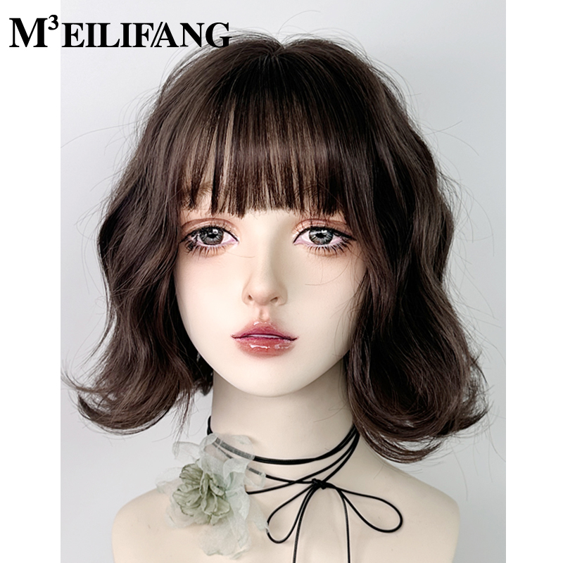 短卷发羊毛卷蛋卷头整顶假发