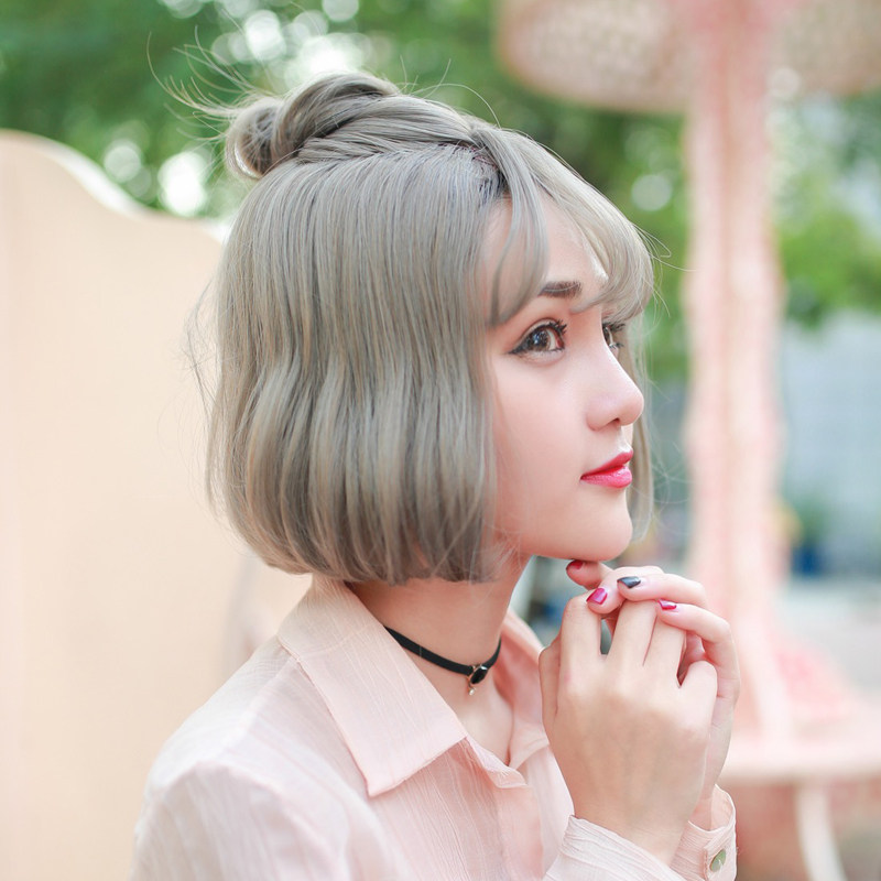 Perruque MEILIFANG    tete de poire - Ref 2609270 Image 3