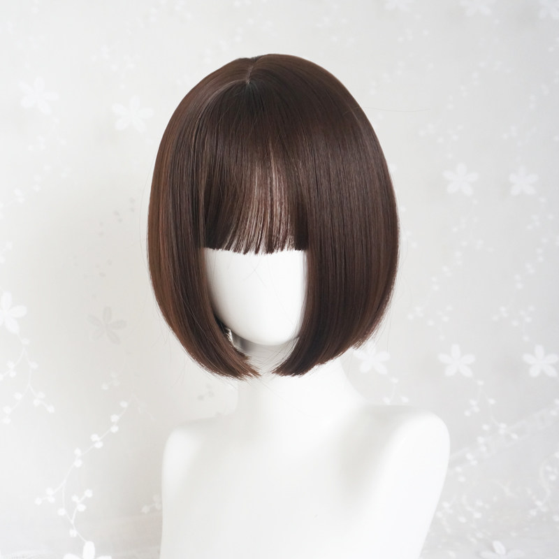 Perruque MEILIFANG    cheveux raides Court - Ref 2607650 Image 4