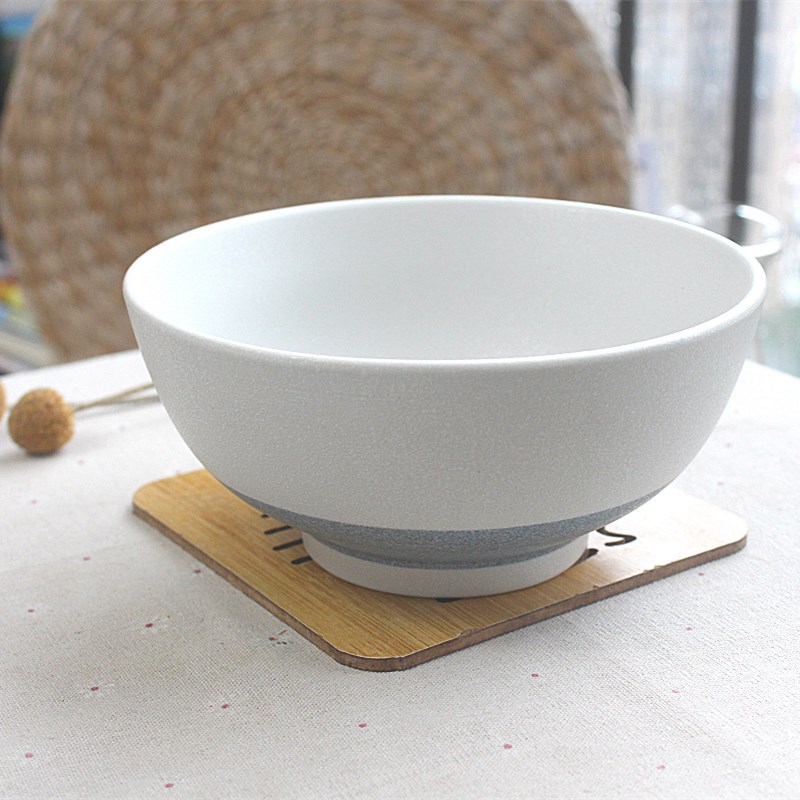 陶瓷简约大众圆碗汤面碗