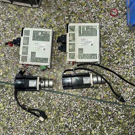 议价-MR-J2S-40A三菱伺服电机HC-KFS43一套单价58