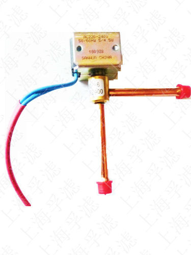 制冷热泵空气能空调制冰机除霜化冰直角二通电磁阀三恒FDF-2A常闭