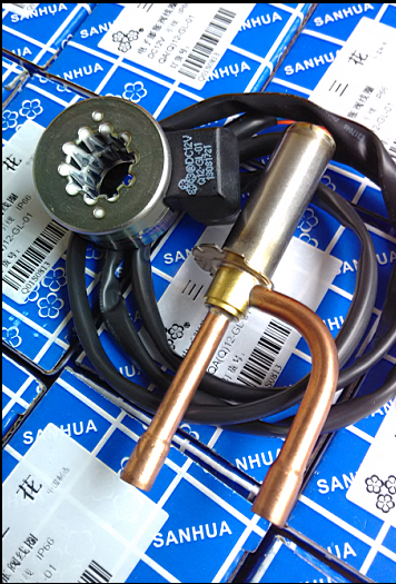 正品三花电子膨胀阀S系列DPF(S03)6.5C含线圈 30P空调电子膨胀阀