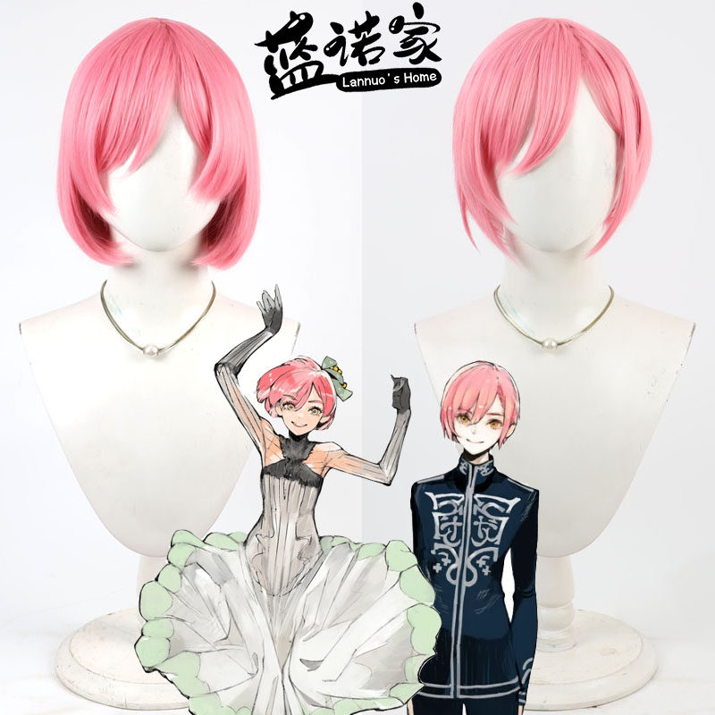 【蓝诺家】乙女游戏JACK JEANNE 立花希佐cos假发 仿真头皮两款 - 实物图