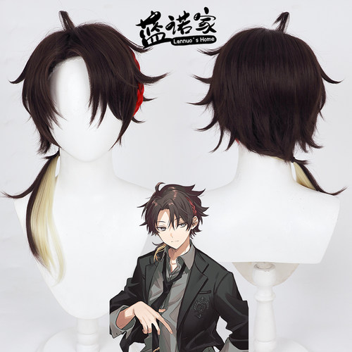 ZYR/美亚自由人三枝明那cos假发