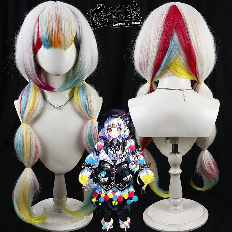 【蓝诺家】魔法少女的魔女审判 城崎诺亚cos假发 蓬松玉米须