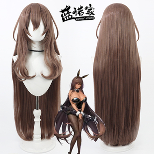 【蓝诺家】Nikke胜利女神妮姬 黑兔诺亚尔cos假发 仿真头皮长散发
