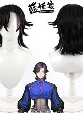 【蓝诺家】虚拟Vtuber播主 vezalius bandage cos假发 仿真头皮