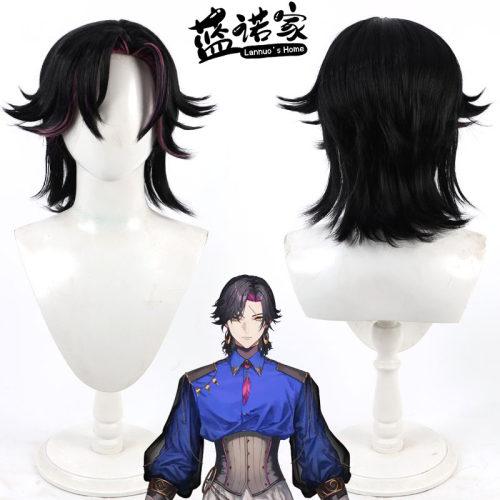 【蓝诺家】虚拟Vtuber播主 vezalius bandage cos假发 仿真头皮