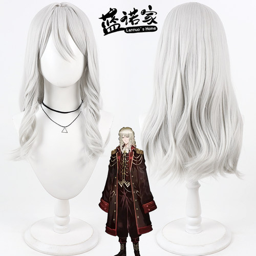 【蓝诺家】边狱巴士公司 堂吉诃德cos假发 仿真头皮 自然微卷发