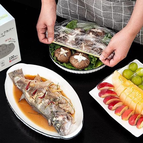 日本一次性套罩食品级专用保鲜袋