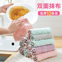 Хорошо -Absorbent Comphishing Cloth Ctkel Kitchen Mabrish Stable Trate Стеклянная рыба чешуйки, посуду, полотенца, чтобы чистить миски, легко чистить