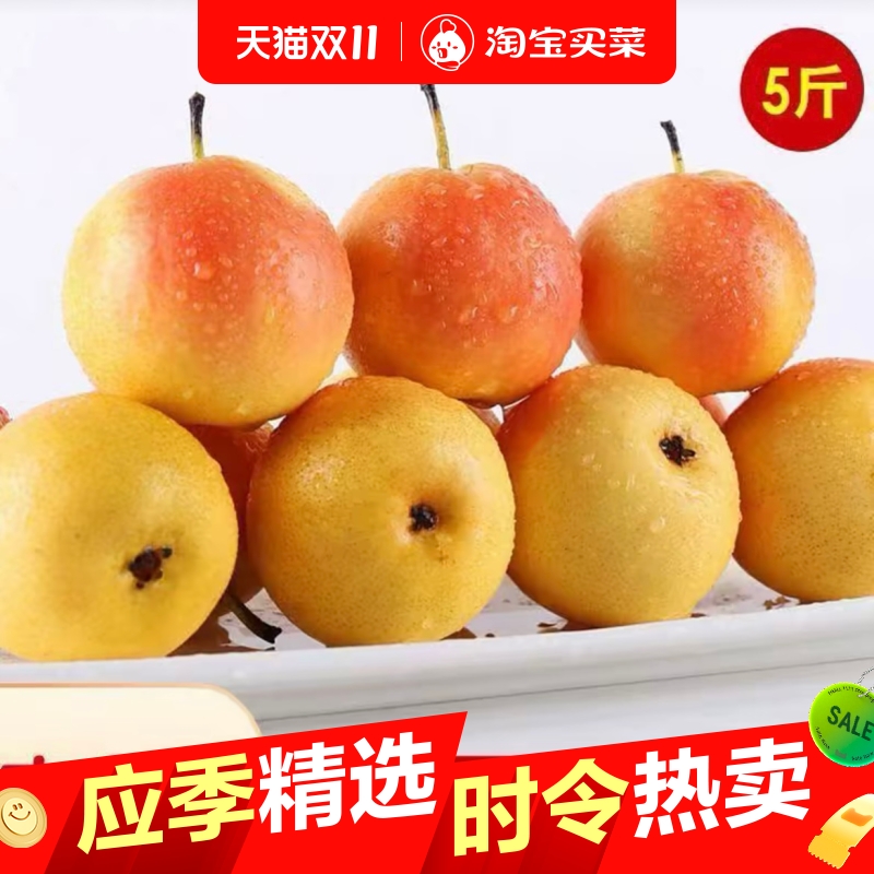 正宗东北南果梨 香水梨酒香新鲜水果新鲜冻梨孕妇水果