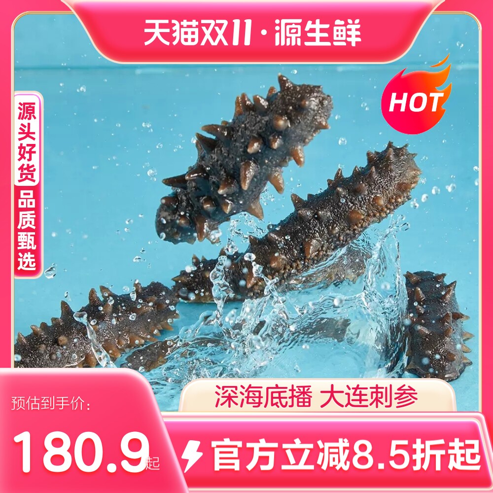 【特惠款】久年大连即食海参海鲜野生辽刺参送长辈海生海叁500g属于什么档次？