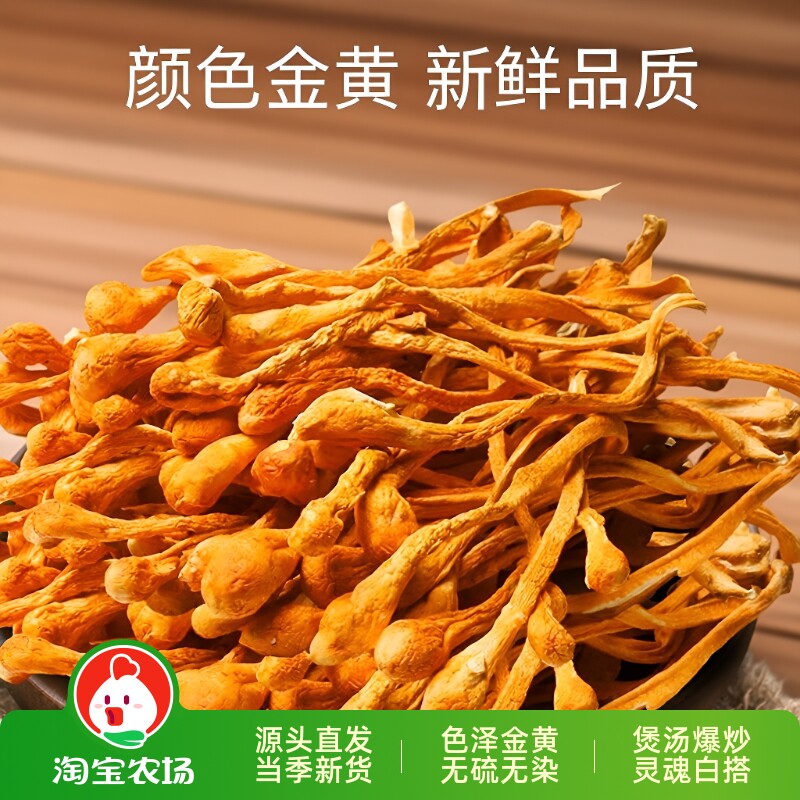蛹虫草云南特色干货菌菇虫草花煲汤泡茶泡酒蘑菇脱水食用长辈有机