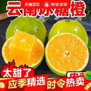 多规格 包邮 云南冰糖橙玉溪新鲜现摘手剥青皮橙子当季 时令水果整箱