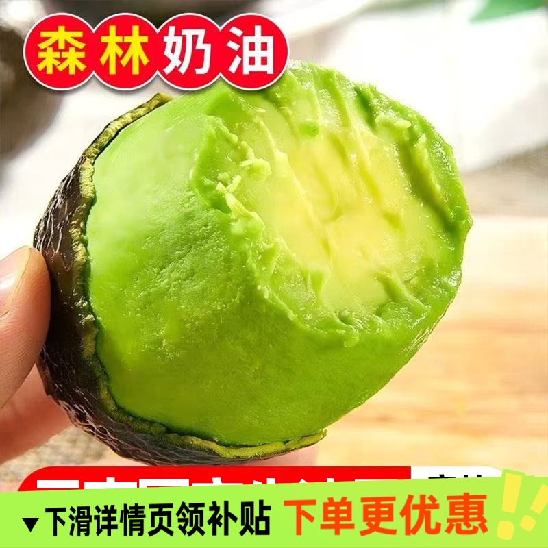 云南哈斯牛油果国产孟连奶油果鳄梨巨无霸当季即食新鲜水果整箱