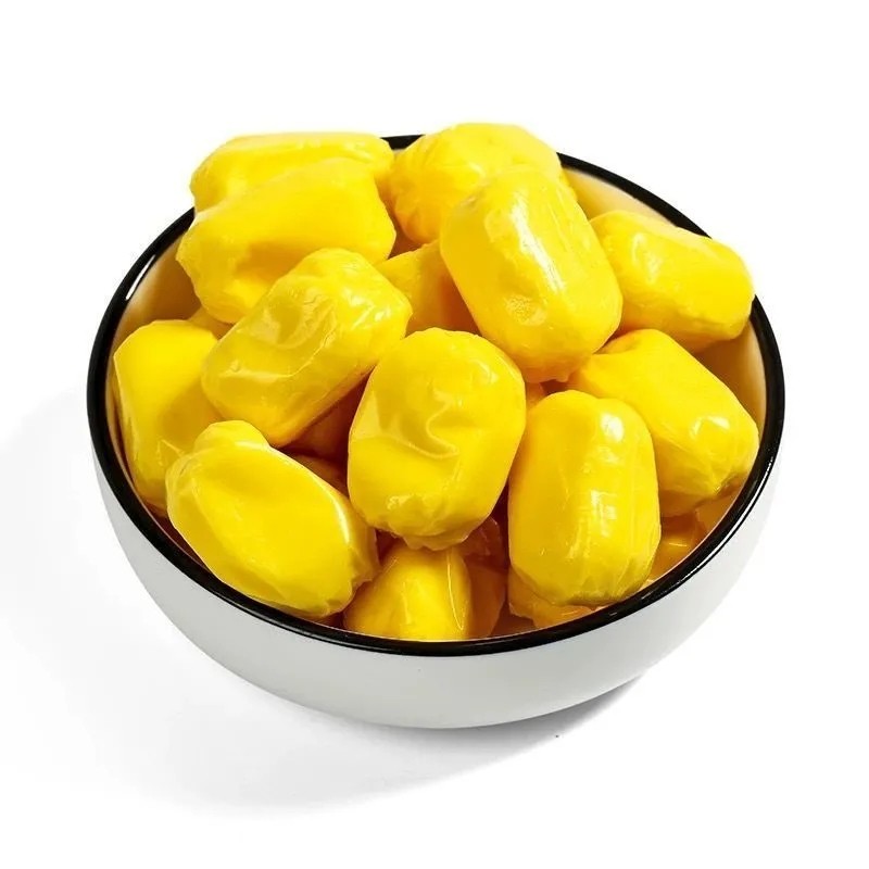 【2斤特价】泰国风味榴莲糖特浓榴莲软糖果休闲零食