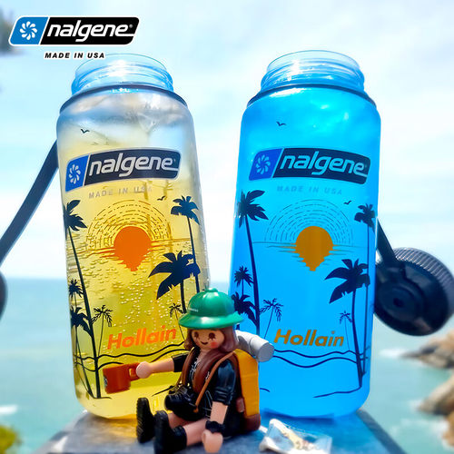 美国户外健身运动风耐摔随手杯