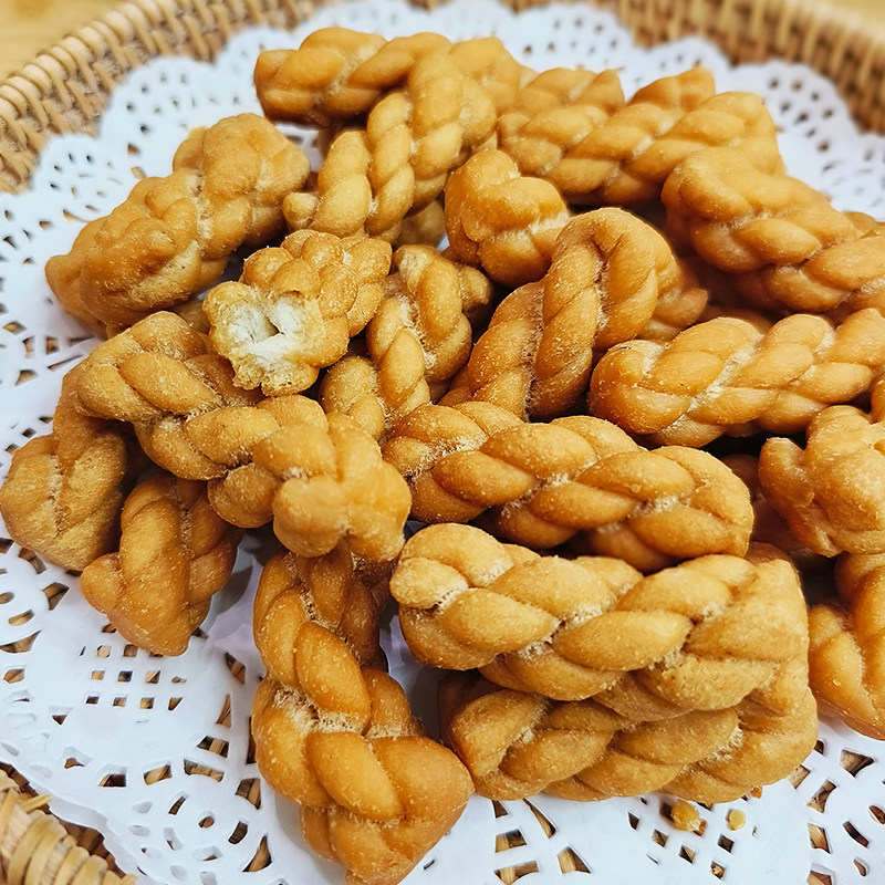 正宗佛山顺德大良特产传统年货香脆麻花老字号怀旧零食送礼手信